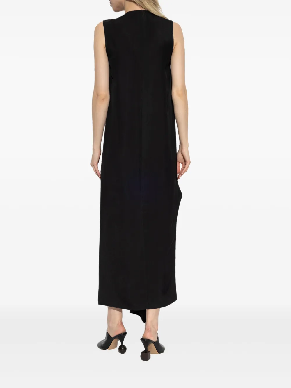 Sportmax Acline maxi-jurk Zwart