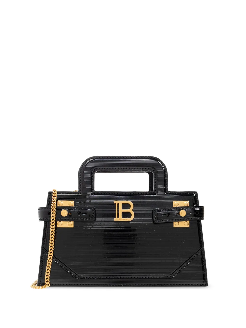 Balmain Kleine B-Buzz shopper Zwart