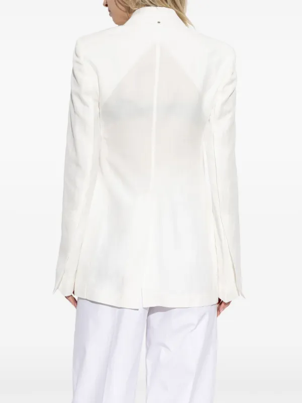 Sportmax Cera Blazer | White | FARFETCH JO