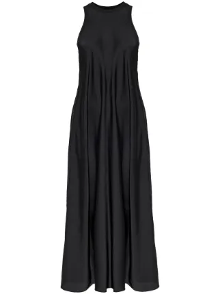 AllSaints Aida Maxi Dress | Black | FARFETCH GE