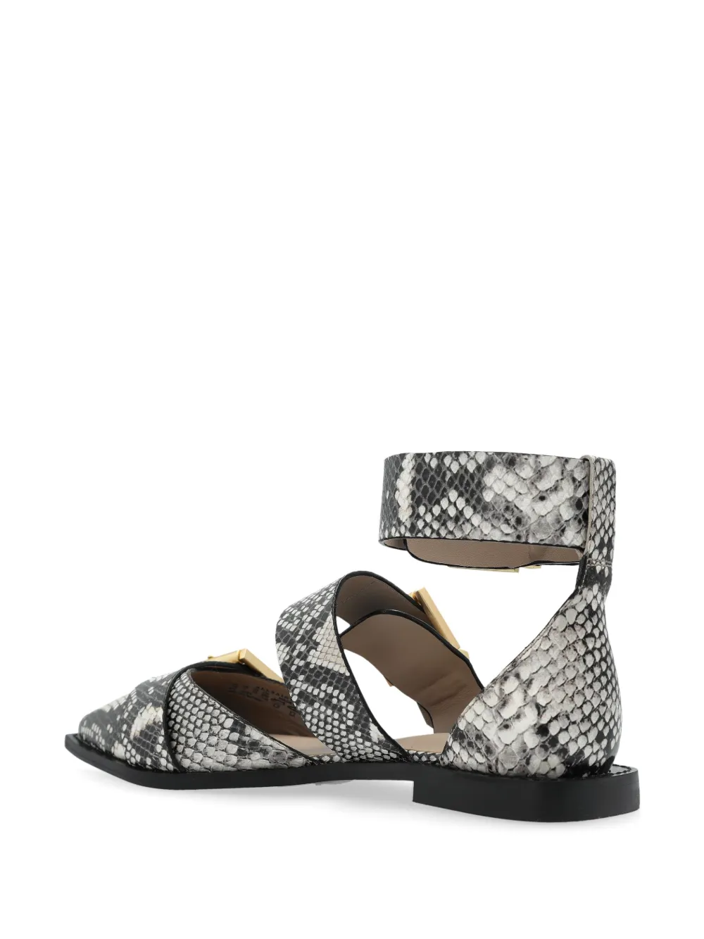 AllSaints Sutton ballerina's Beige