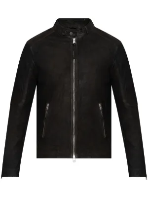 Diesel L-Korn レザージャケット | ブラック | FARFETCH JP