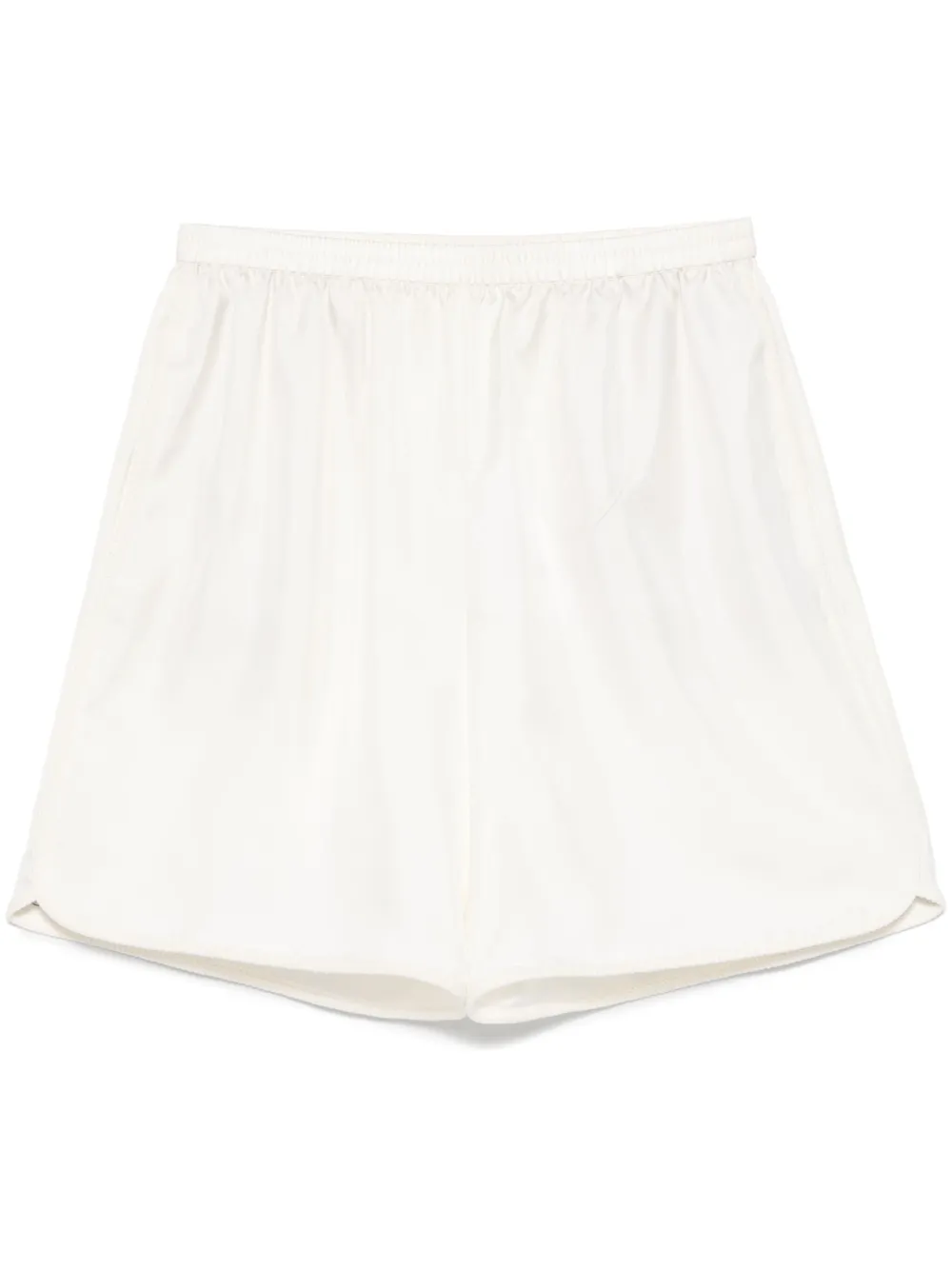 Róhe Shorts in seta - Toni neutri