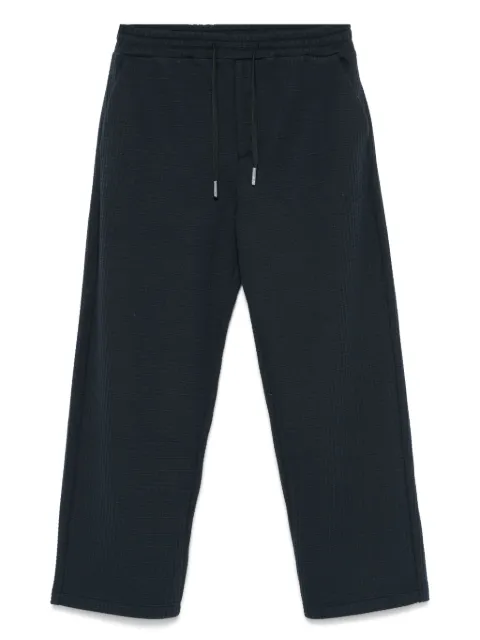 Emporio Armani pantalones tejidos gofrados