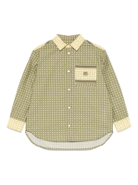 ETRO KIDS paisley-print shirt