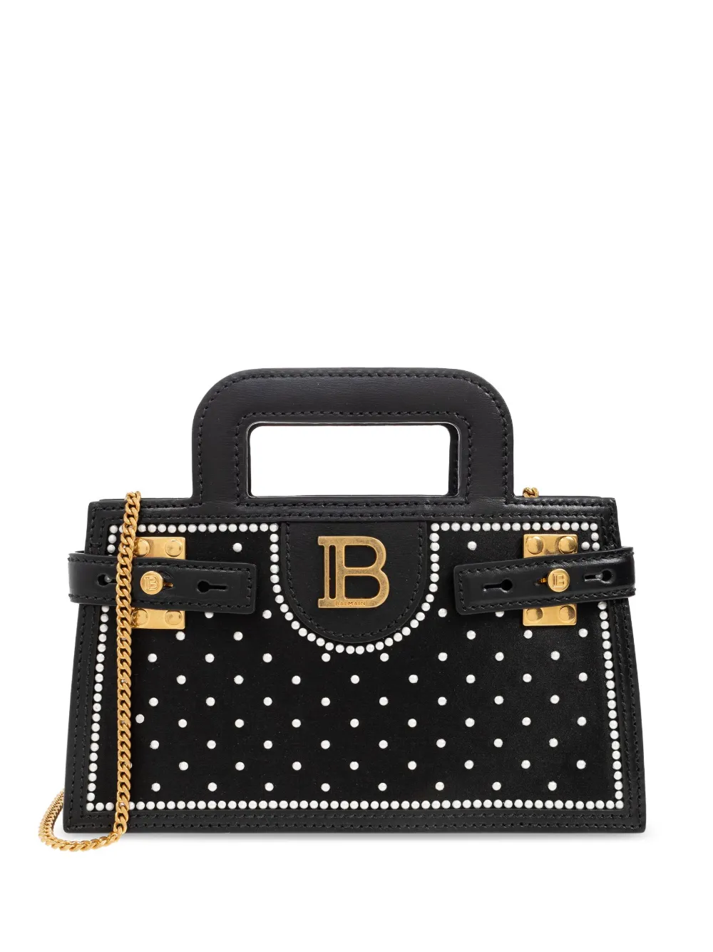 Balmain Kleine B-Buzz shopper Zwart