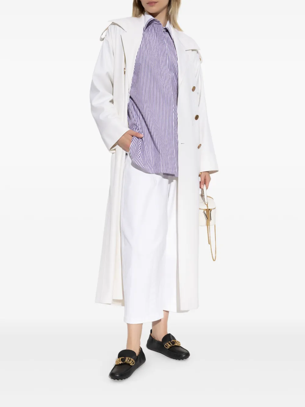 Max Mara Tubinga blouse Paars