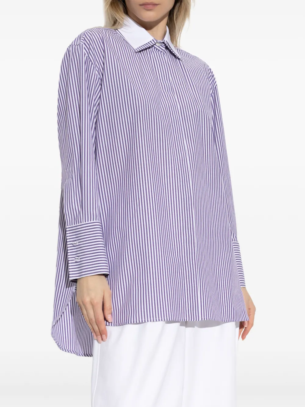 Max Mara Tubinga blouse Paars