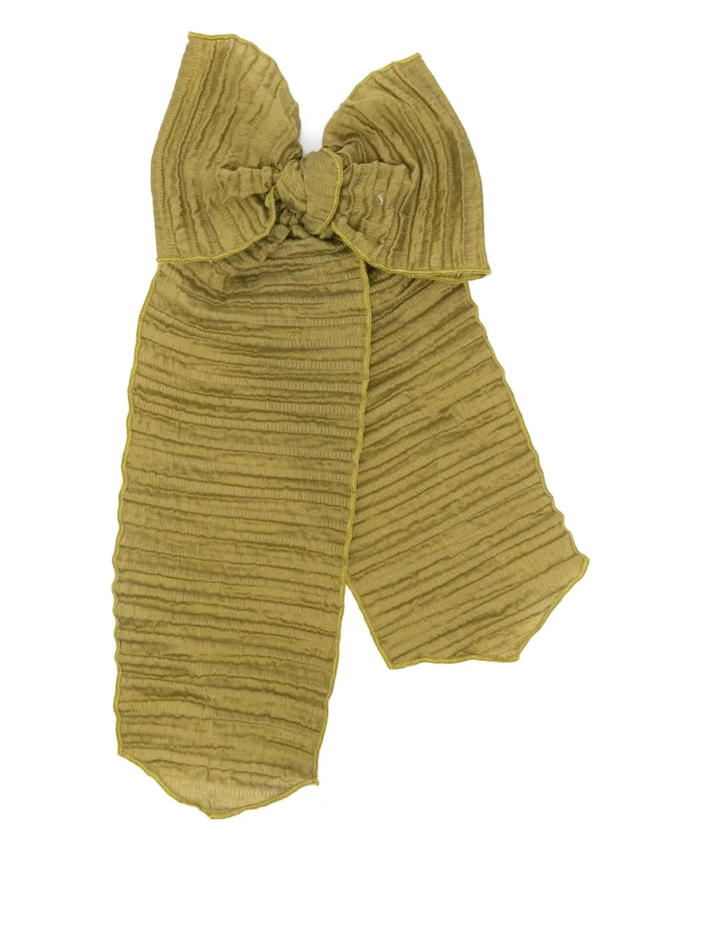 Shop La Stupenderia Bow-detail Hair Clip In Green