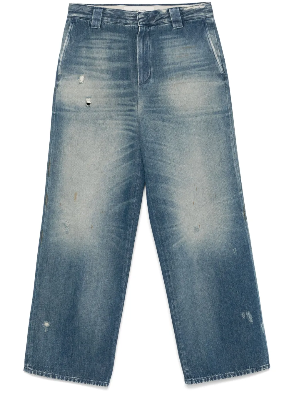 Golden Goose Straight jeans Blauw