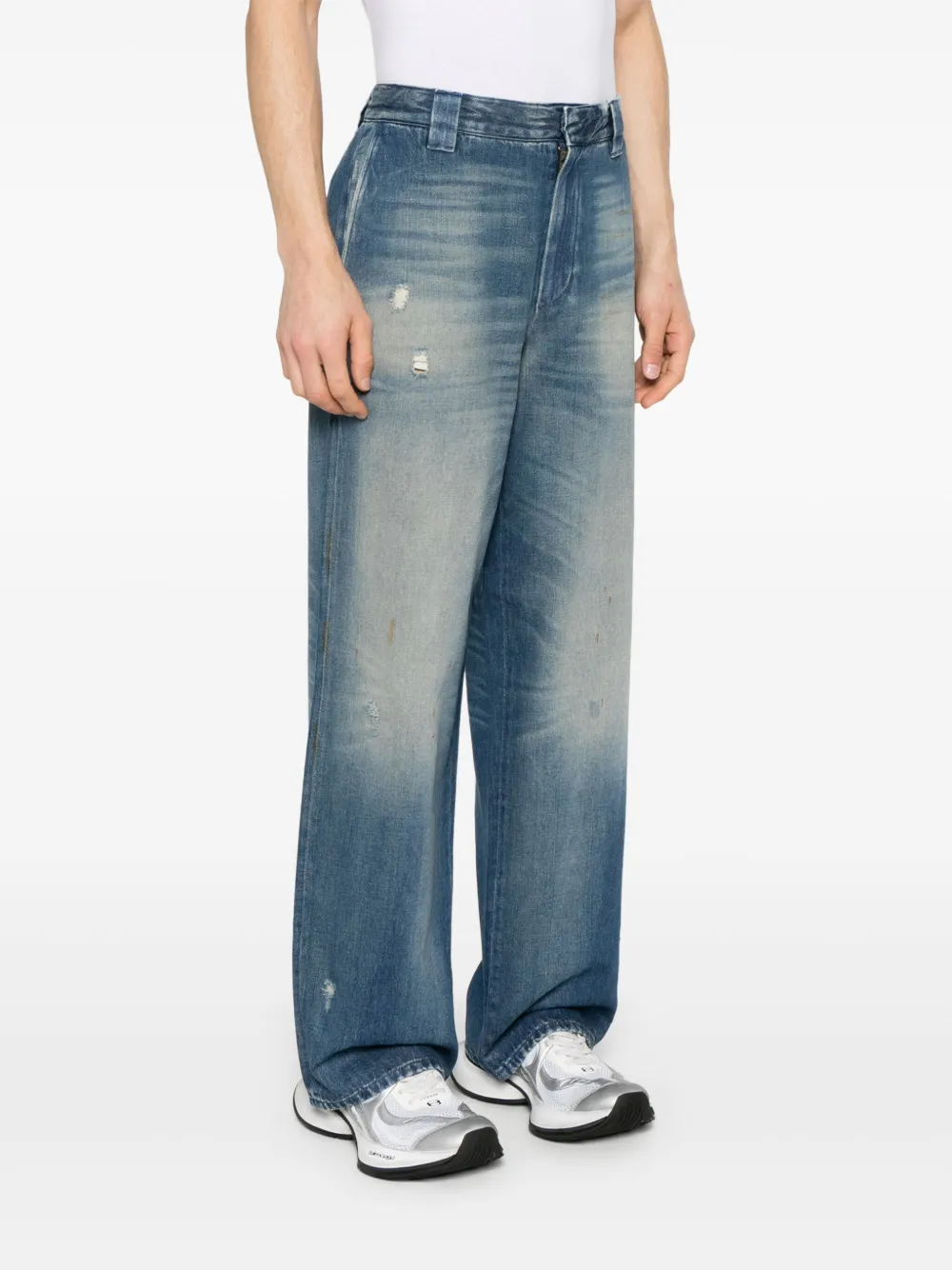 Golden Goose Straight jeans Blauw