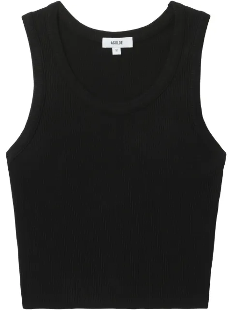 AGOLDE ribbed tank top