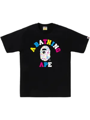 A BATHING APE® Baby Milo T-shirt | Black | FARFETCH ZA