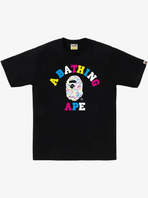 A BATHING APE® logo-print T-shirt