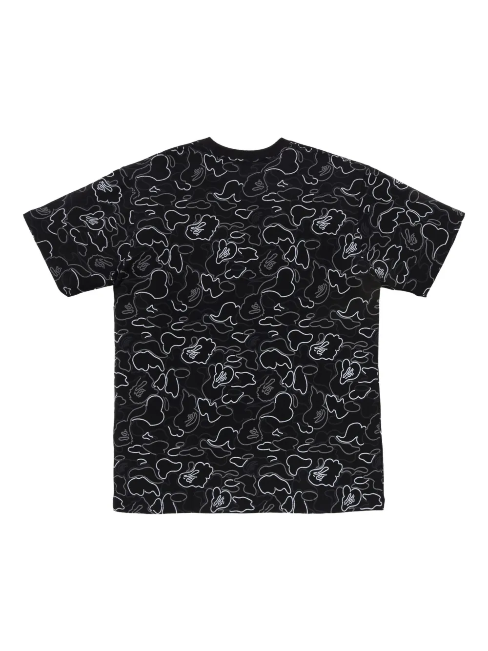A BATHING APE® playera con estampado militar | Playeras | Image 2