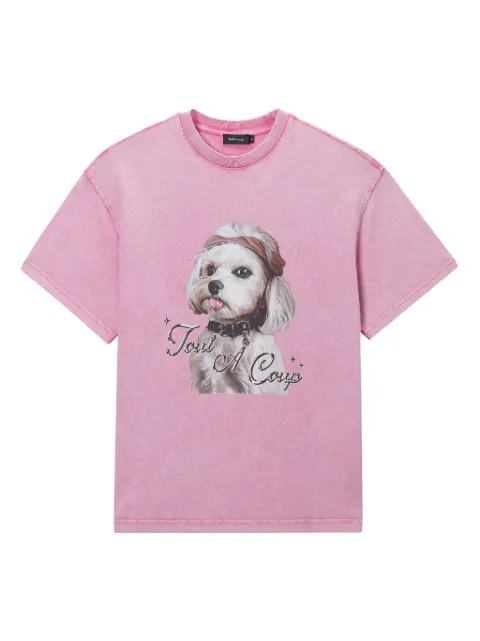 tout a coup photograph-print T-shirt