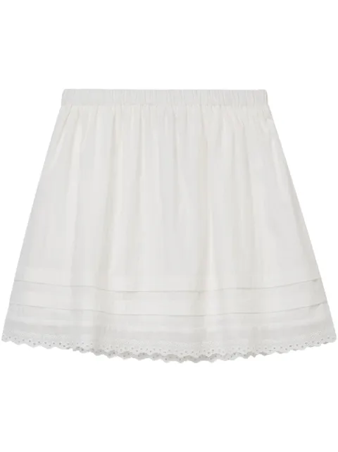 b+ab embroidery mini skirt