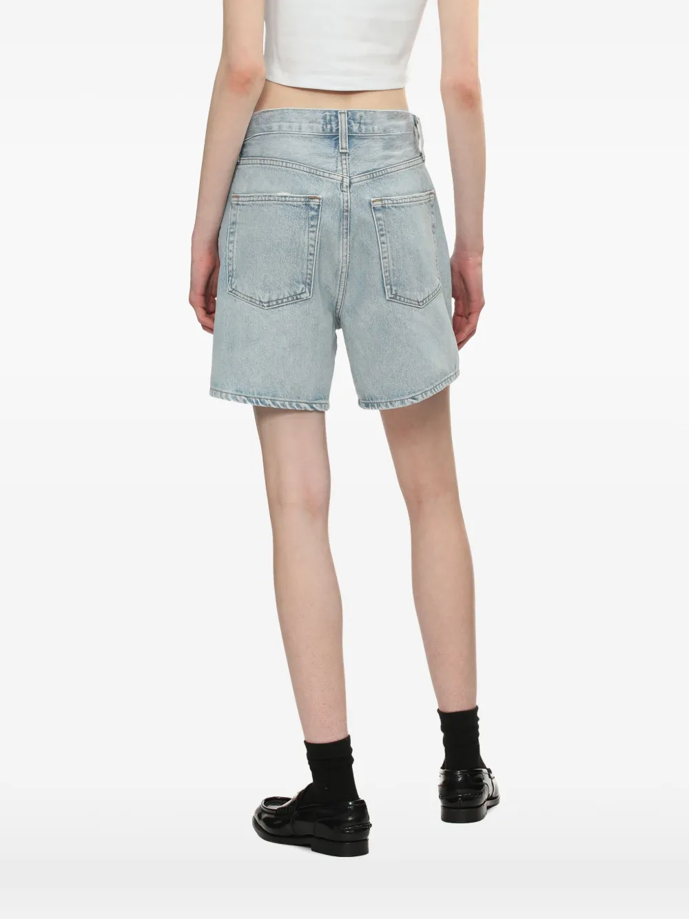 AGOLDE Denim shorts Blauw