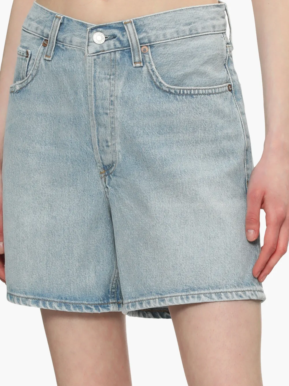 AGOLDE Denim shorts Blauw
