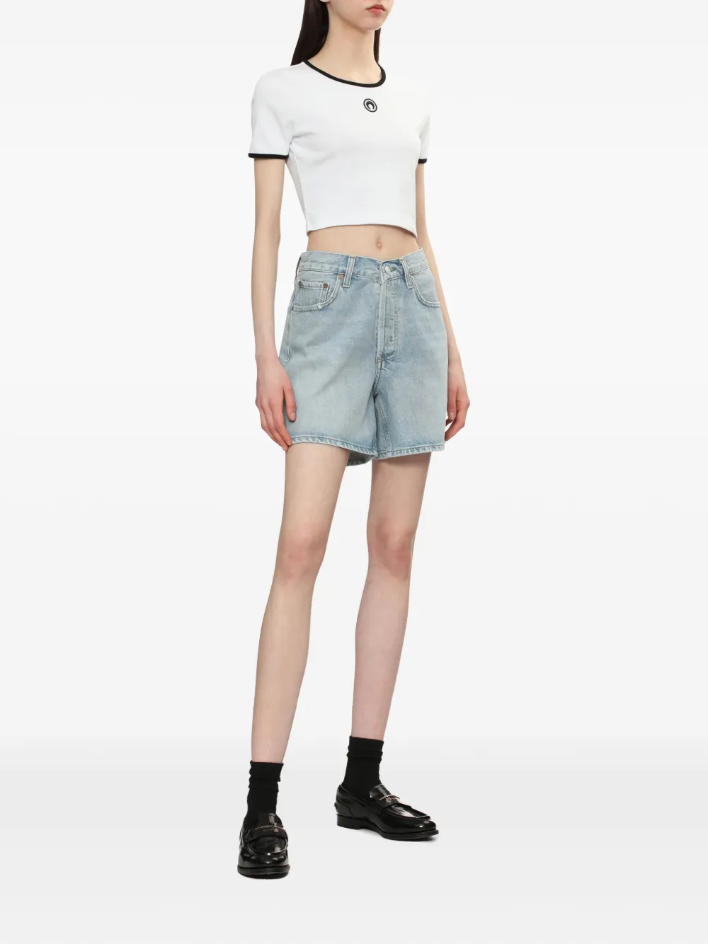 AGOLDE denim shorts | Short Shorts | Image 2