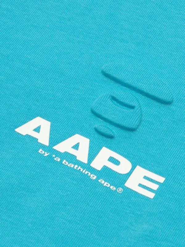 AAPE BY *A BATHING APE® Cotton T-shirt | Blue | FARFETCH