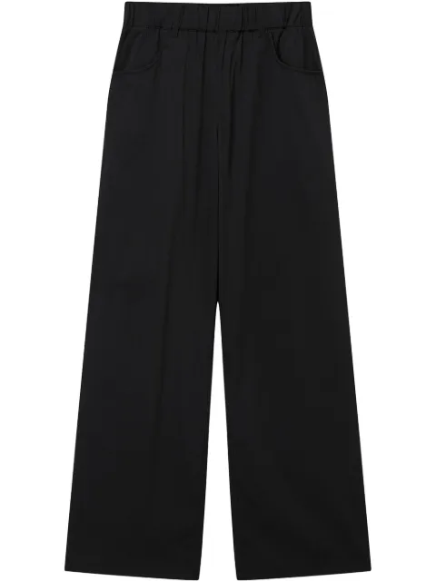 izzue pantalones con parche del logo