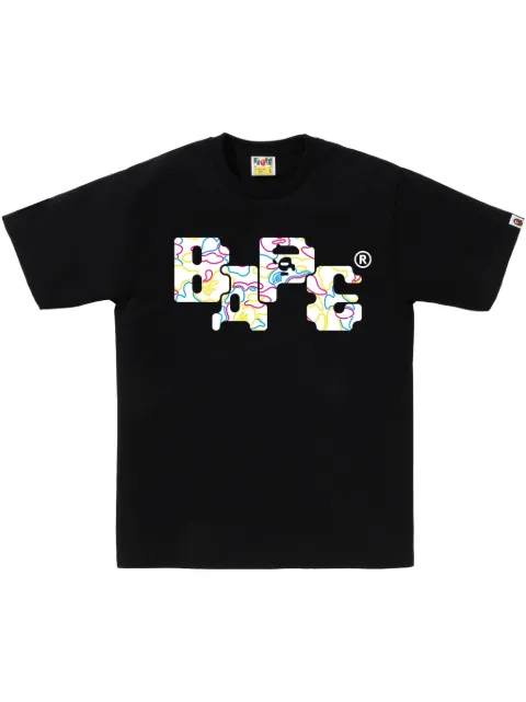 A BATHING APE® logo-print T-shirt