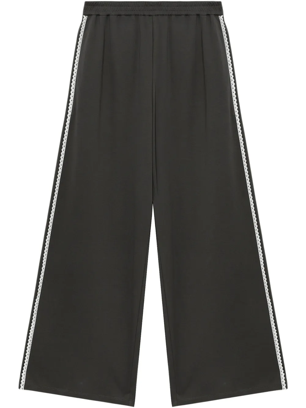 cotton-blend track pants