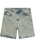 AAPE BY *A BATHING APE® logo-patch shorts - Blue