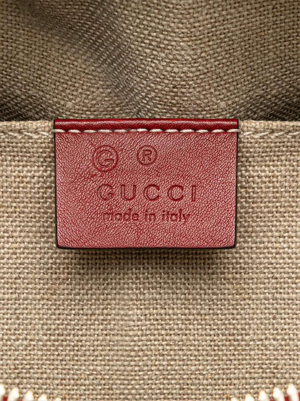 Pre-owned Gucci 2000-2015 Mini Microssima Dome Satchel In Red