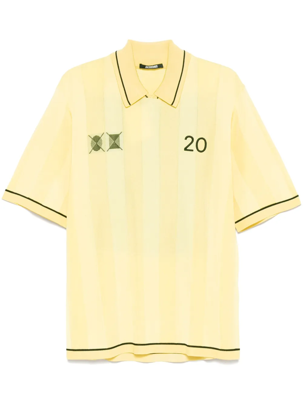 Jacquemus Le Polo Liga T-shirt | Yellow | Image 1
