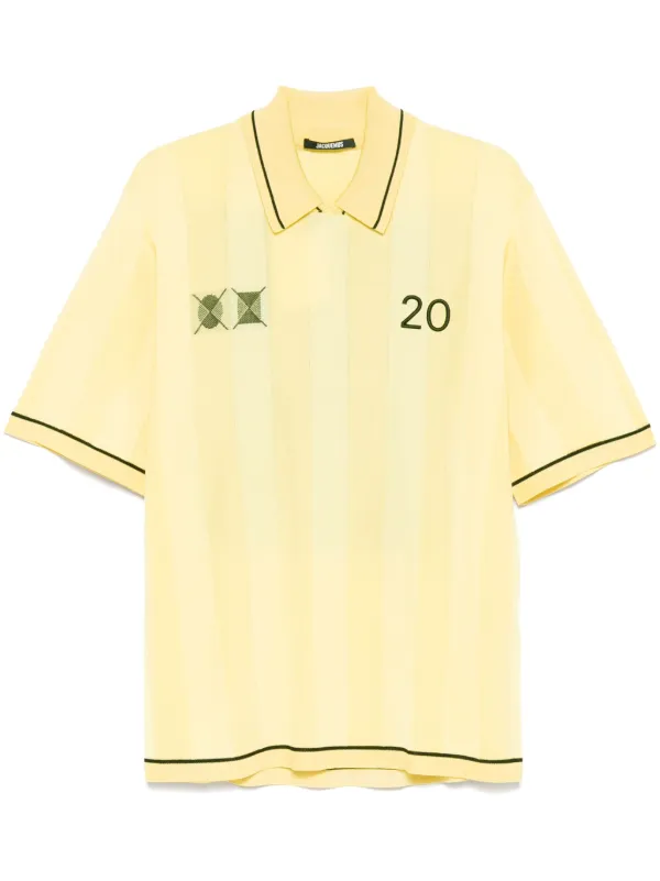 JACQUEMUS|SHORT-SLEEVED PIQUE/COLLAR (LE POLO LIGA (255 29354294_58396892_600.jpg