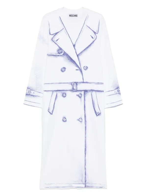 Moschino プリント マキシドレス | ホワイト | FARFETCH JP Moschino プリント マキシドレス | ホワイト | FARFETCH JP