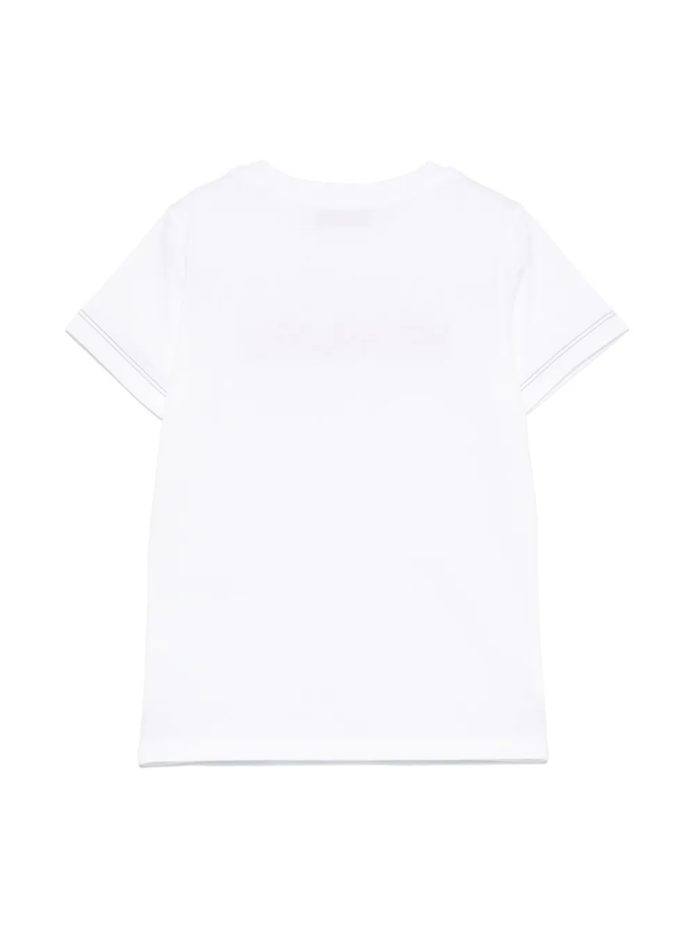 Missoni Kids T-shirt met geborduurd logo Wit