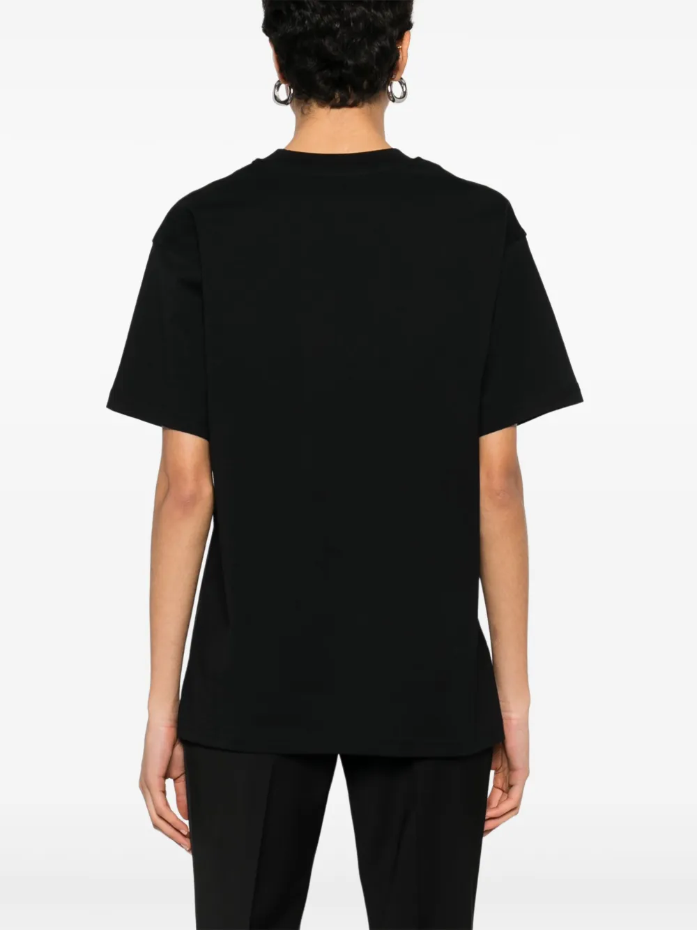 Moschino T-shirt met teddybeerprint Zwart