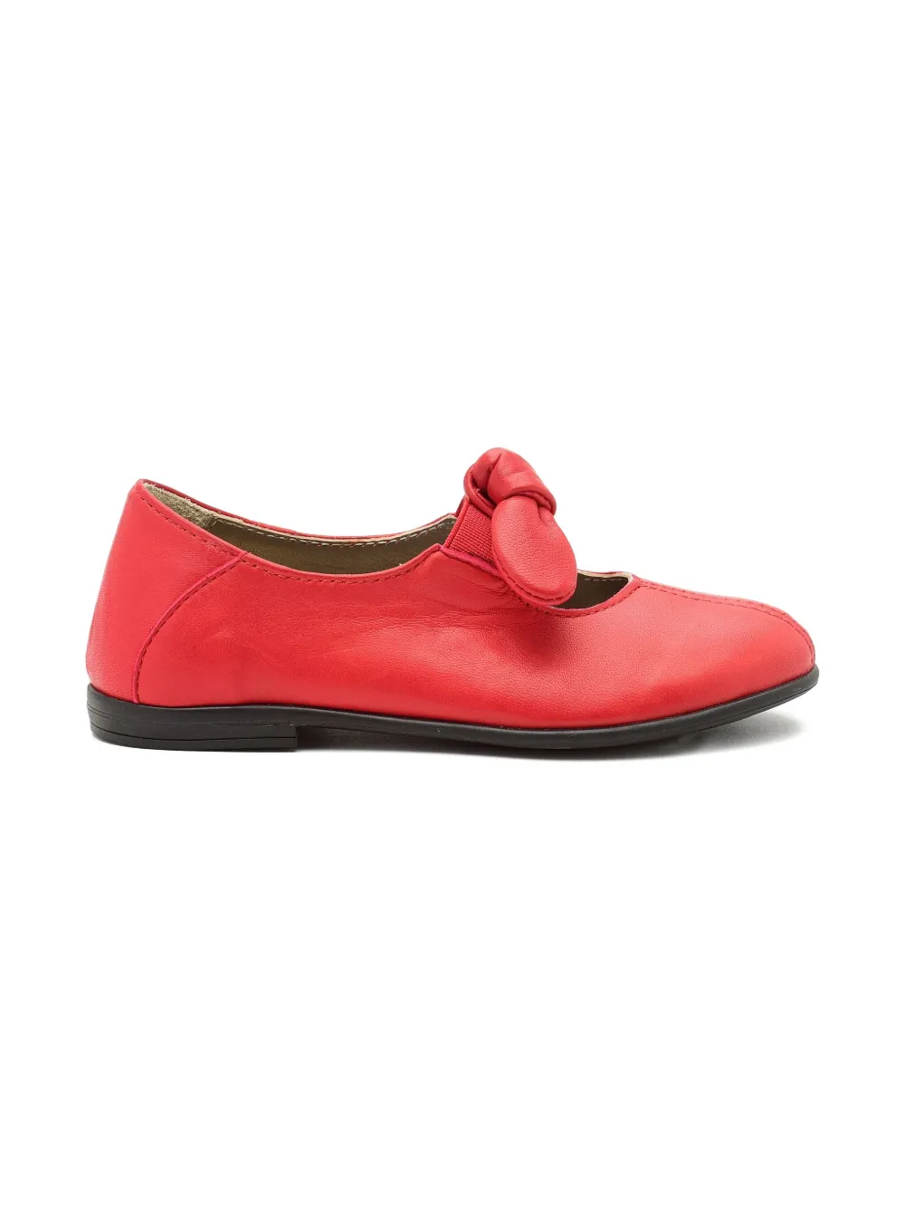 Pèpè knot-detailed ballet flats - Rood