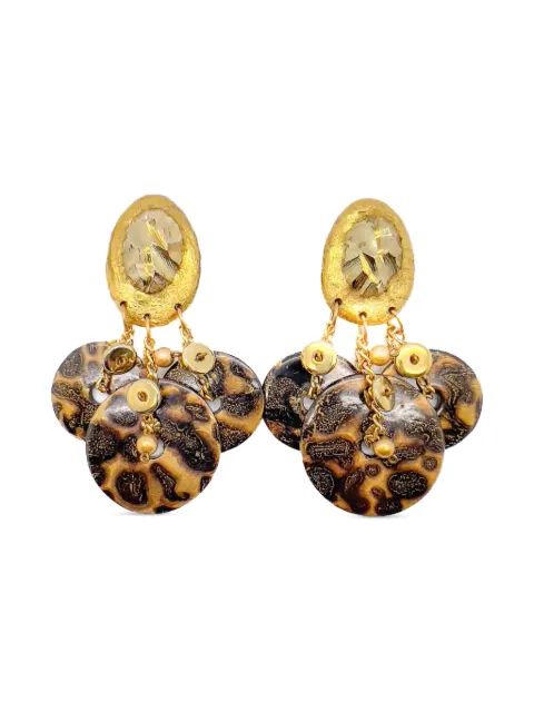 Jennifer Gibson Jewellery Vintage Ikarami clip-on earrings