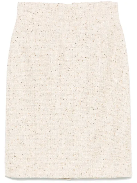 Tagliatore tweed mini skirt