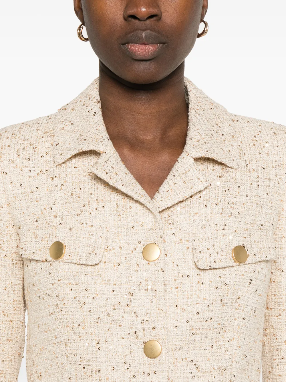 Tagliatore Tweed jack Beige