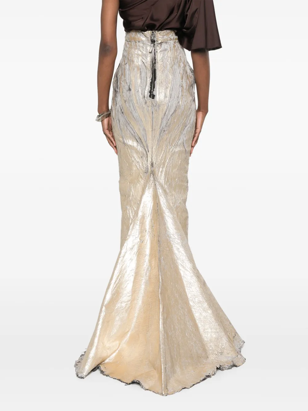Rick Owens Lido maxi-rok Goud