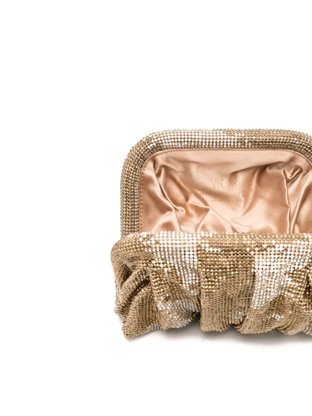 Benedetta Bruzziches Venus La Petite clutch Goud