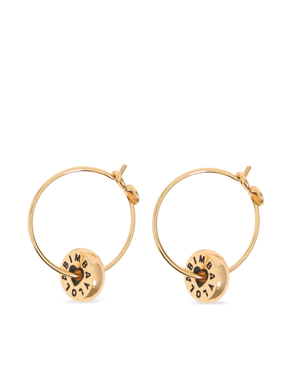 Bimba y Lola フープピアス - ゴールドトーン Bimba y Lola フープピアス - ゴールドトーン