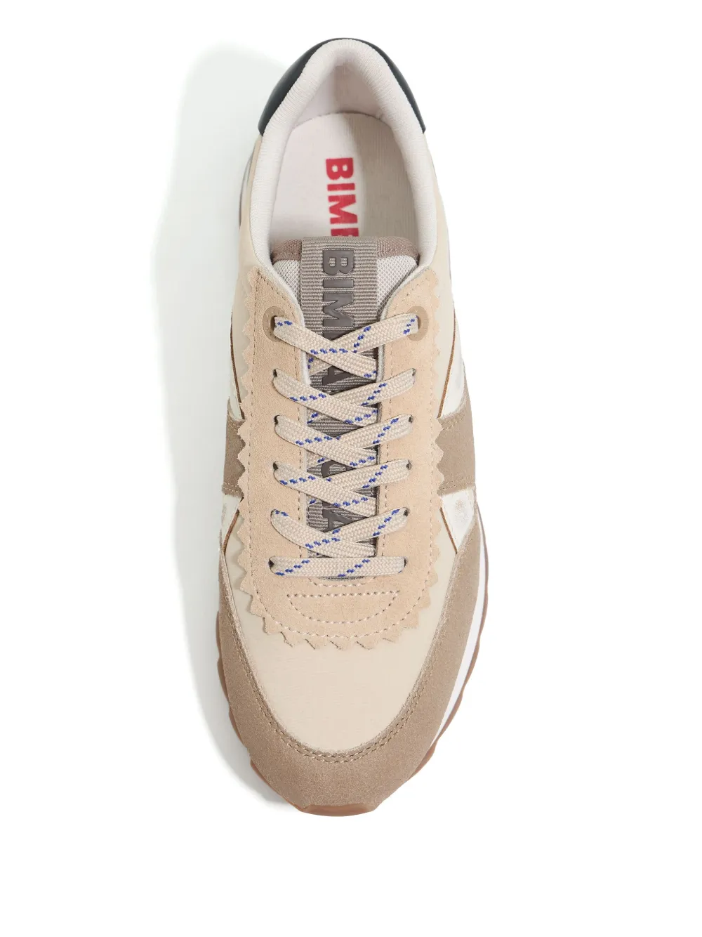 Bimba y Lola colour-block panelled sneakers Neutrals