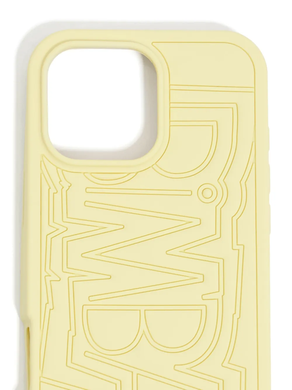 Bimba y Lola iPhone 14 hoesje met logo-reliëf Geel