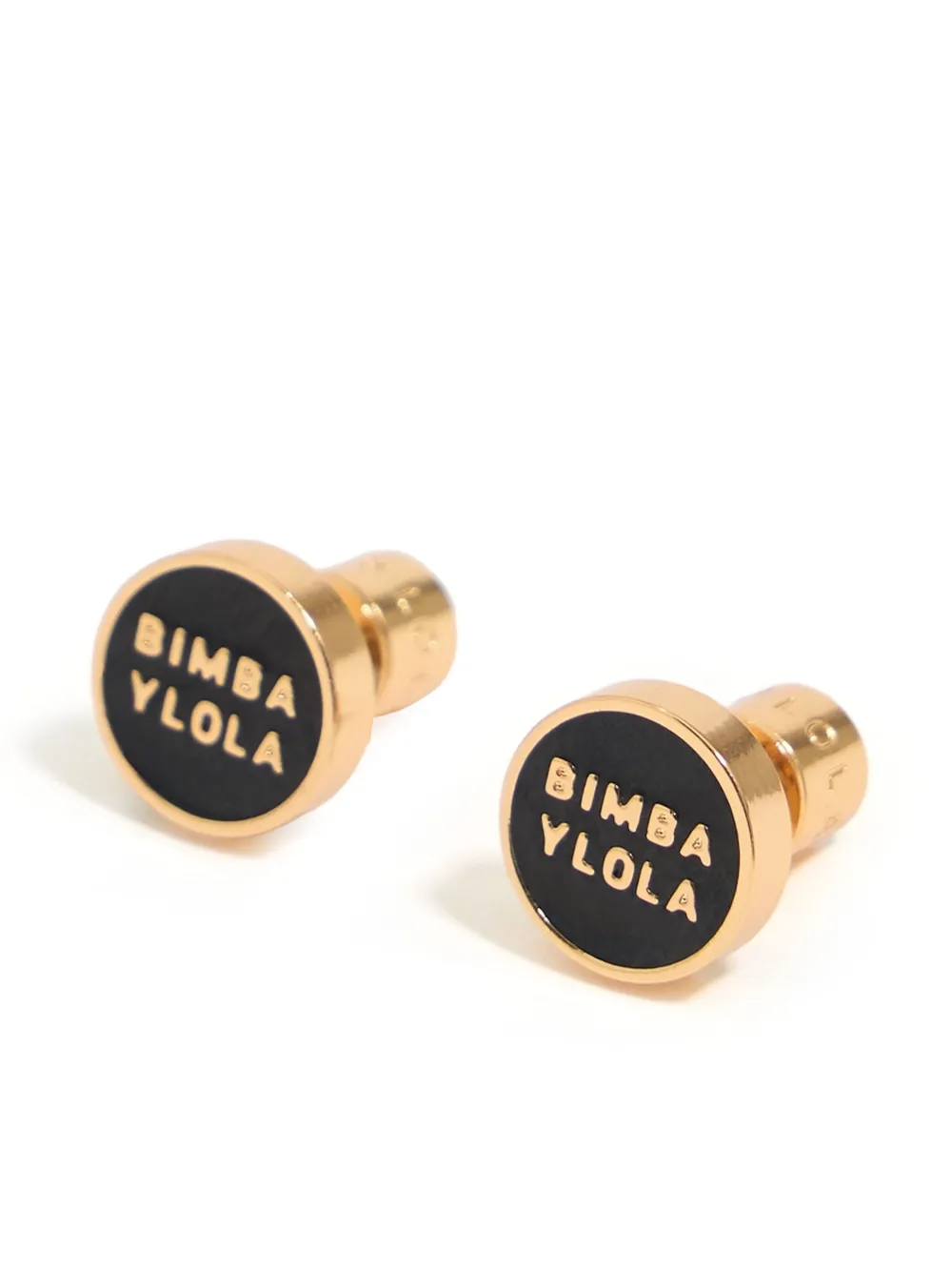 Bimba y Lola aretes con logo grabado | Image 2