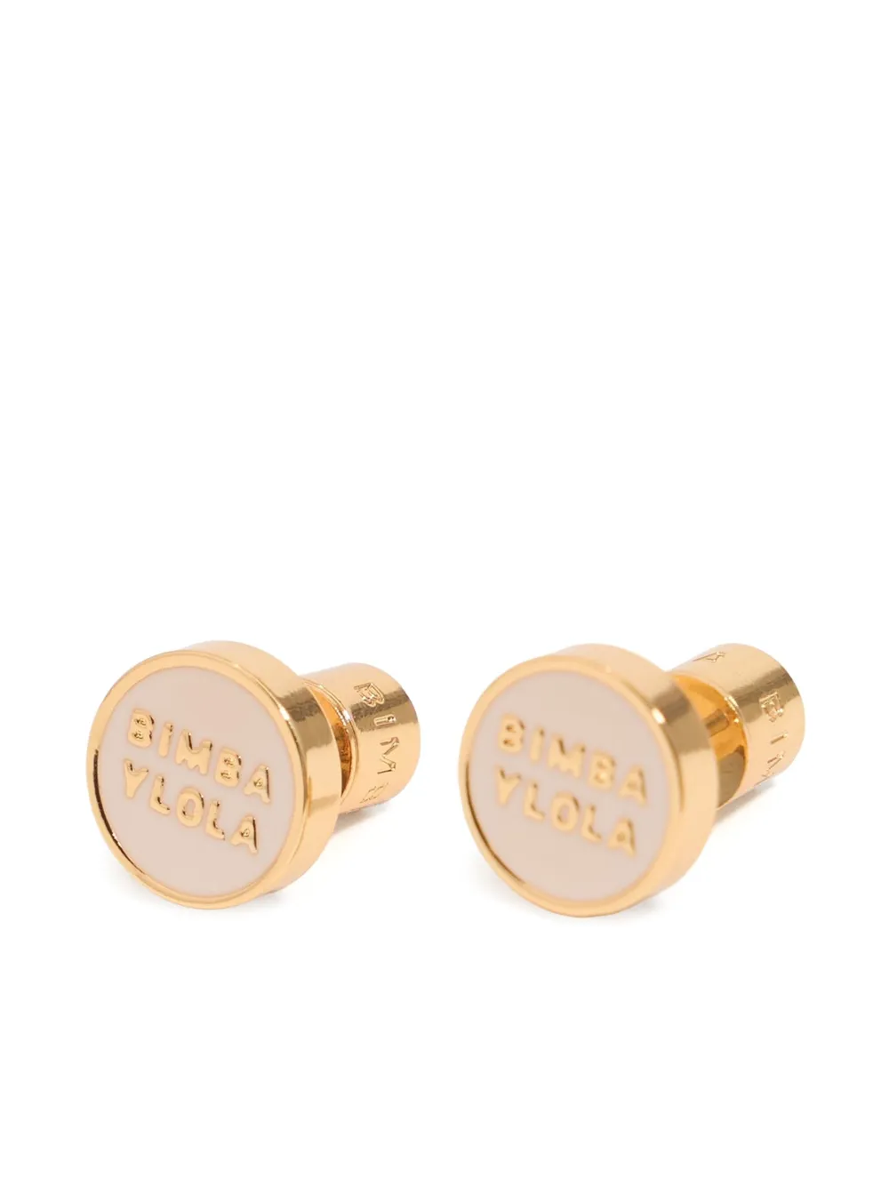 Bimba y Lola aretes con logo grabado | Image 2