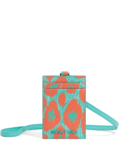 Bimba y Lola leopard-print wallet