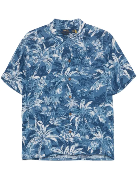 Polo Ralph Lauren palm tree-print shirt