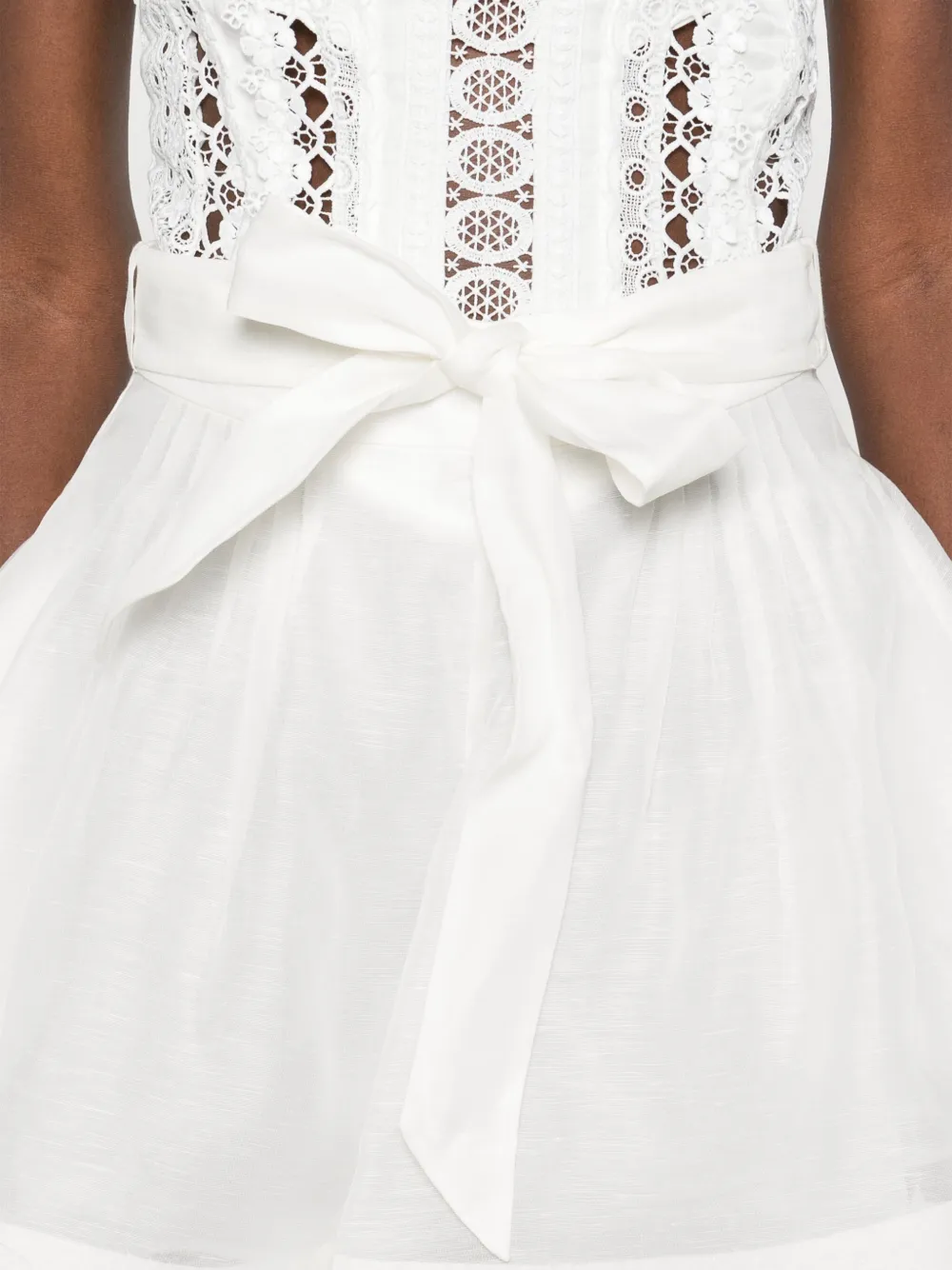 ZIMMERMANN Dawning shorts Wit