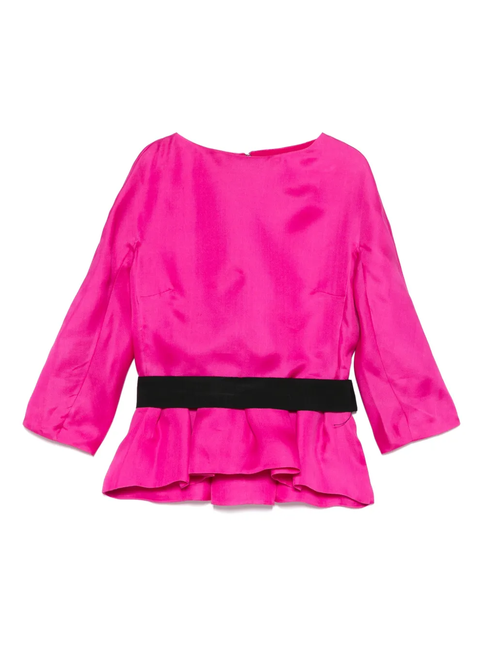 x Raf Simons 2010s peplum blouse